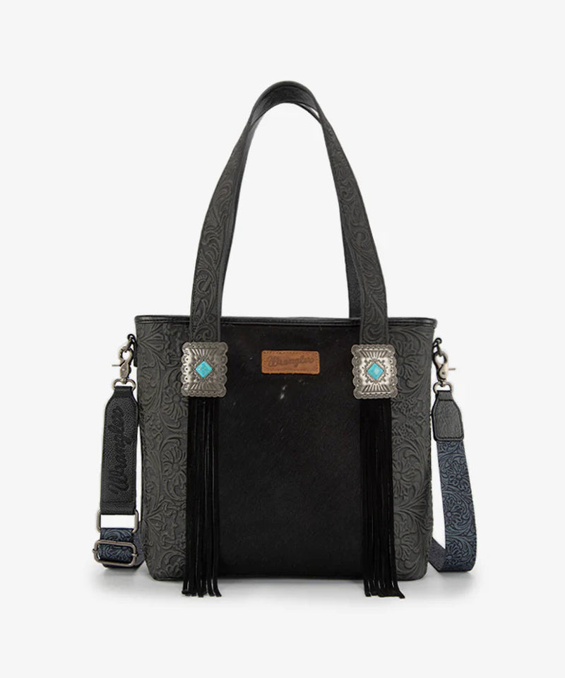 Cowhide Fringe Concealed Carry Purse
