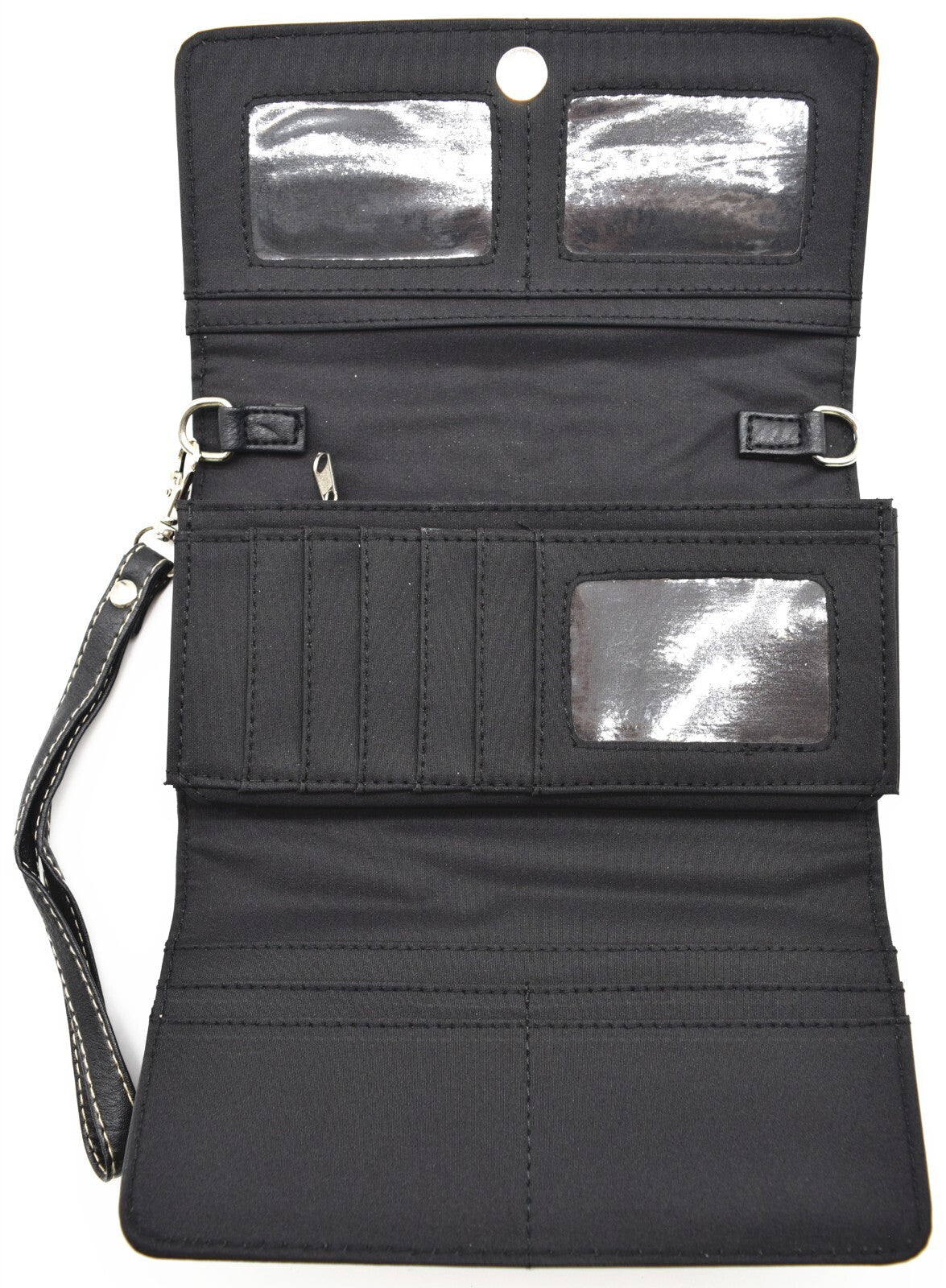 Western Fringe Conchos Handbag Concealed Carry Purse Women Shoulder Bag Wallets
