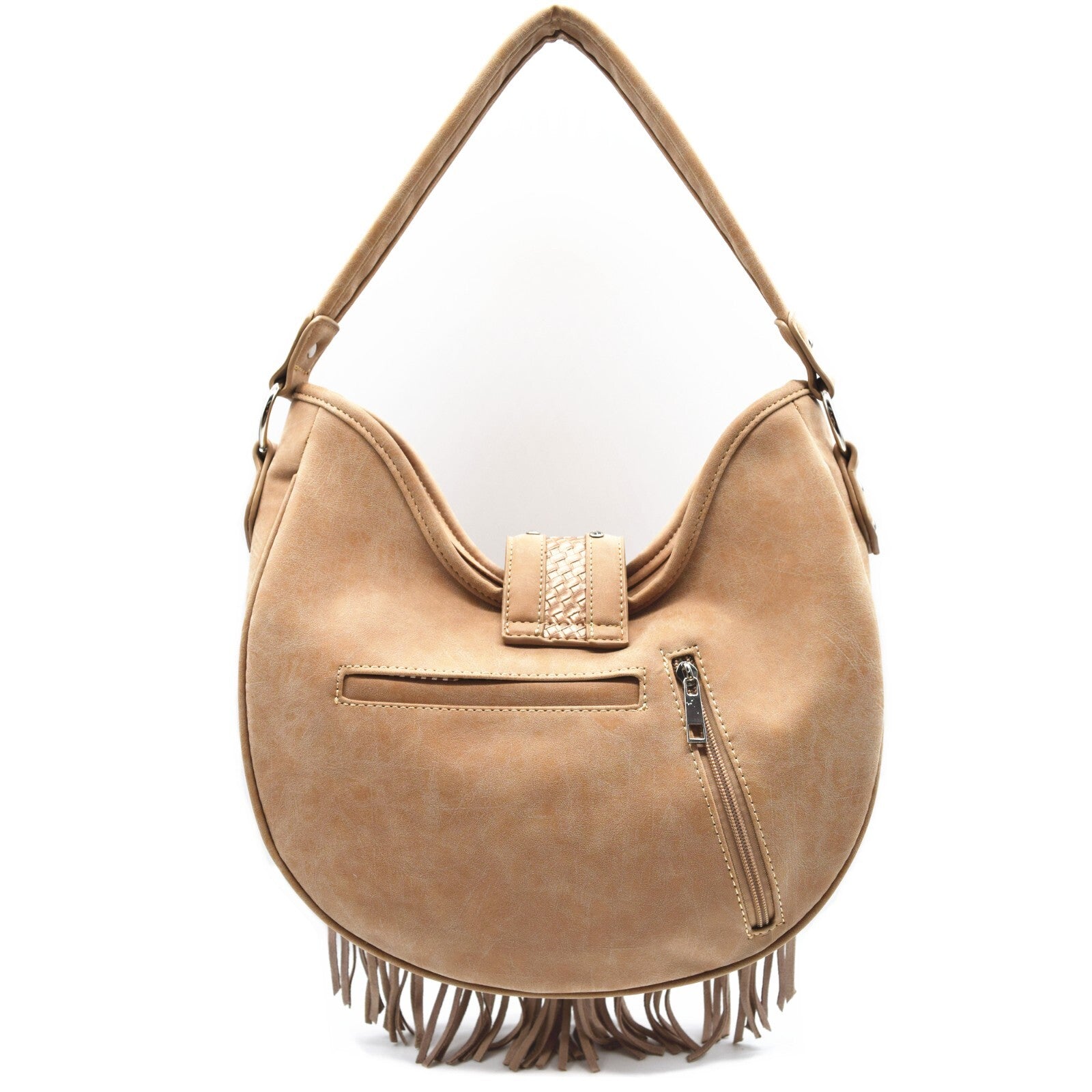 Western Fringe Conchos Handbag Concealed Carry Purse Women Shoulder Bag Wallets