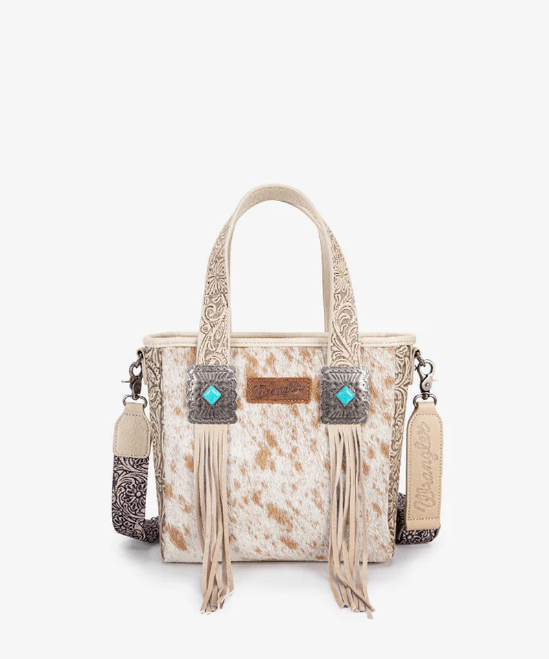 Cowhide Fringe Concealed Carry Purse