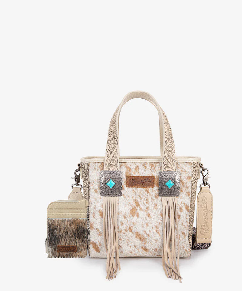 Cowhide Fringe Concealed Carry Purse