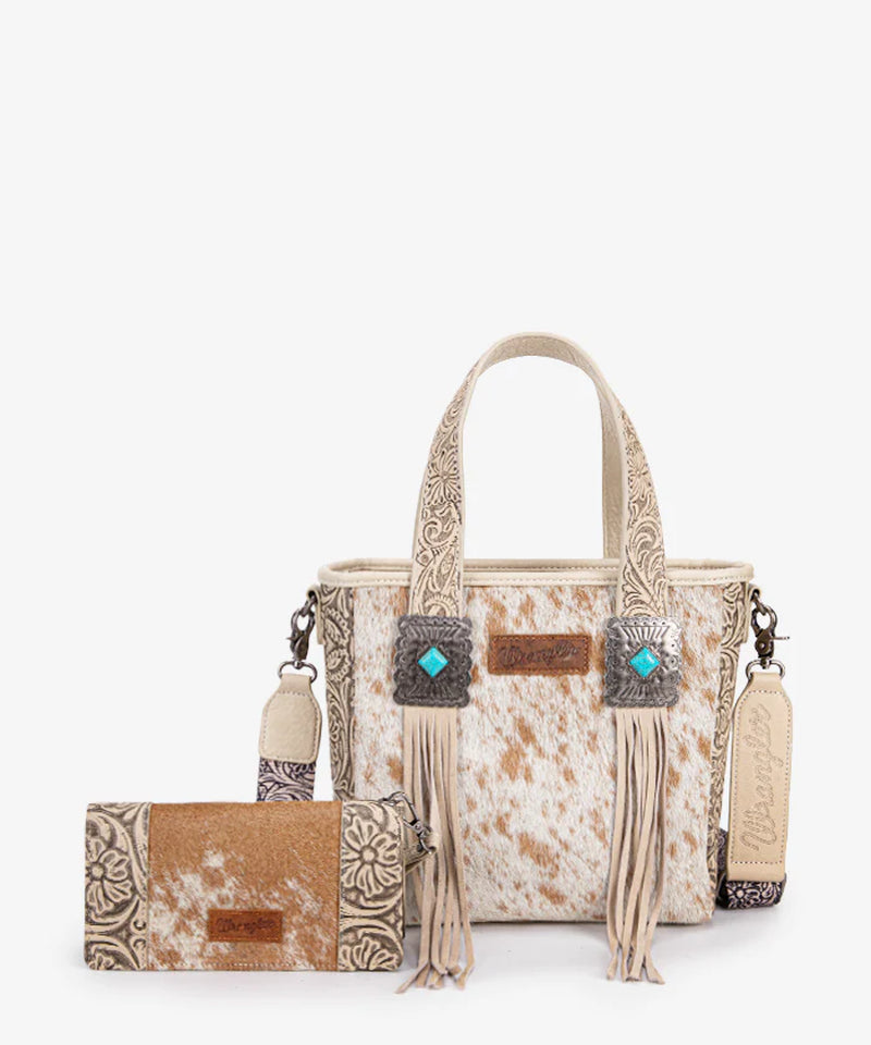 Cowhide Fringe Concealed Carry Purse