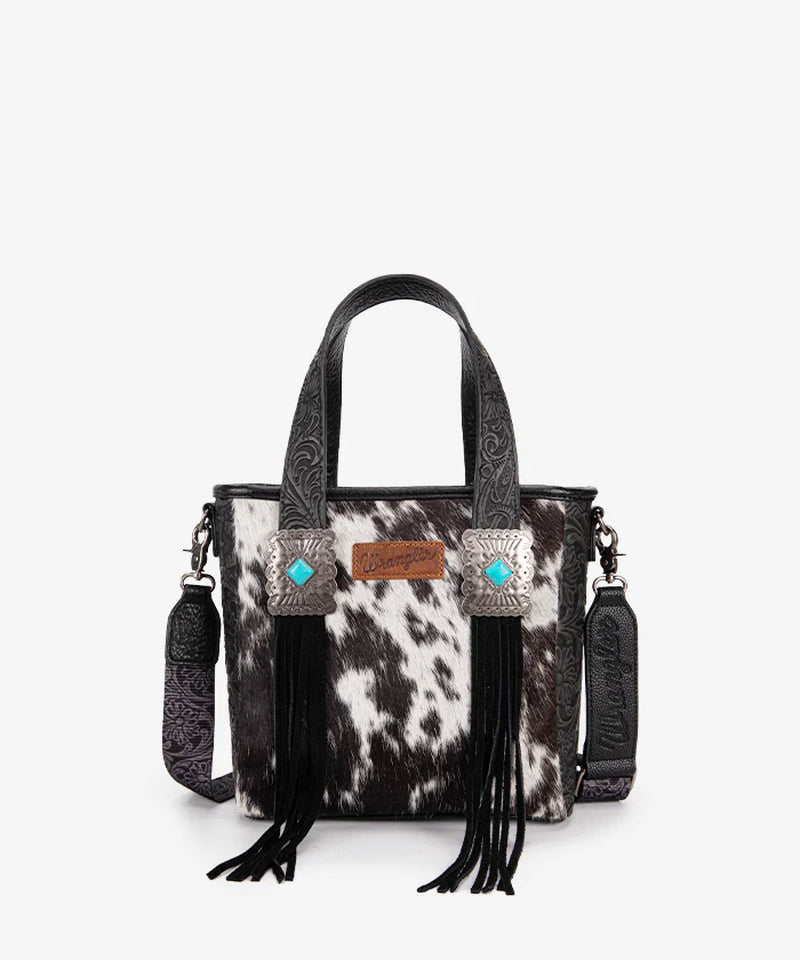 Cowhide Fringe Concealed Carry Purse