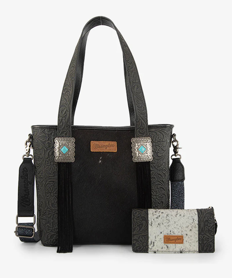 Cowhide Fringe Concealed Carry Purse