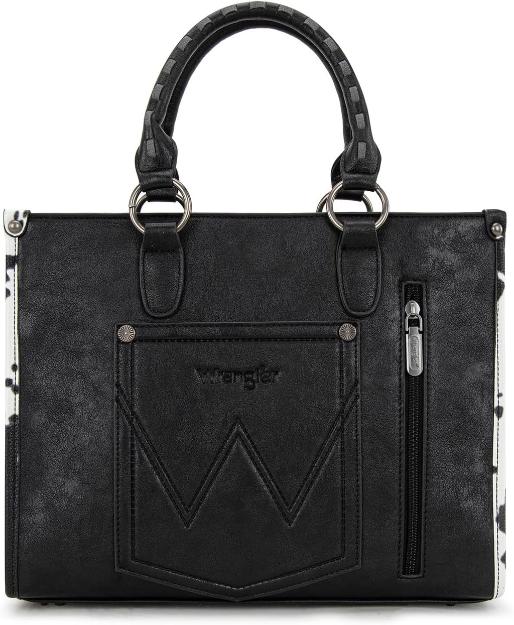 Wrangler Animal Print Tote Bag for Women Western Purse Boho Top Handle Satchel Handbag