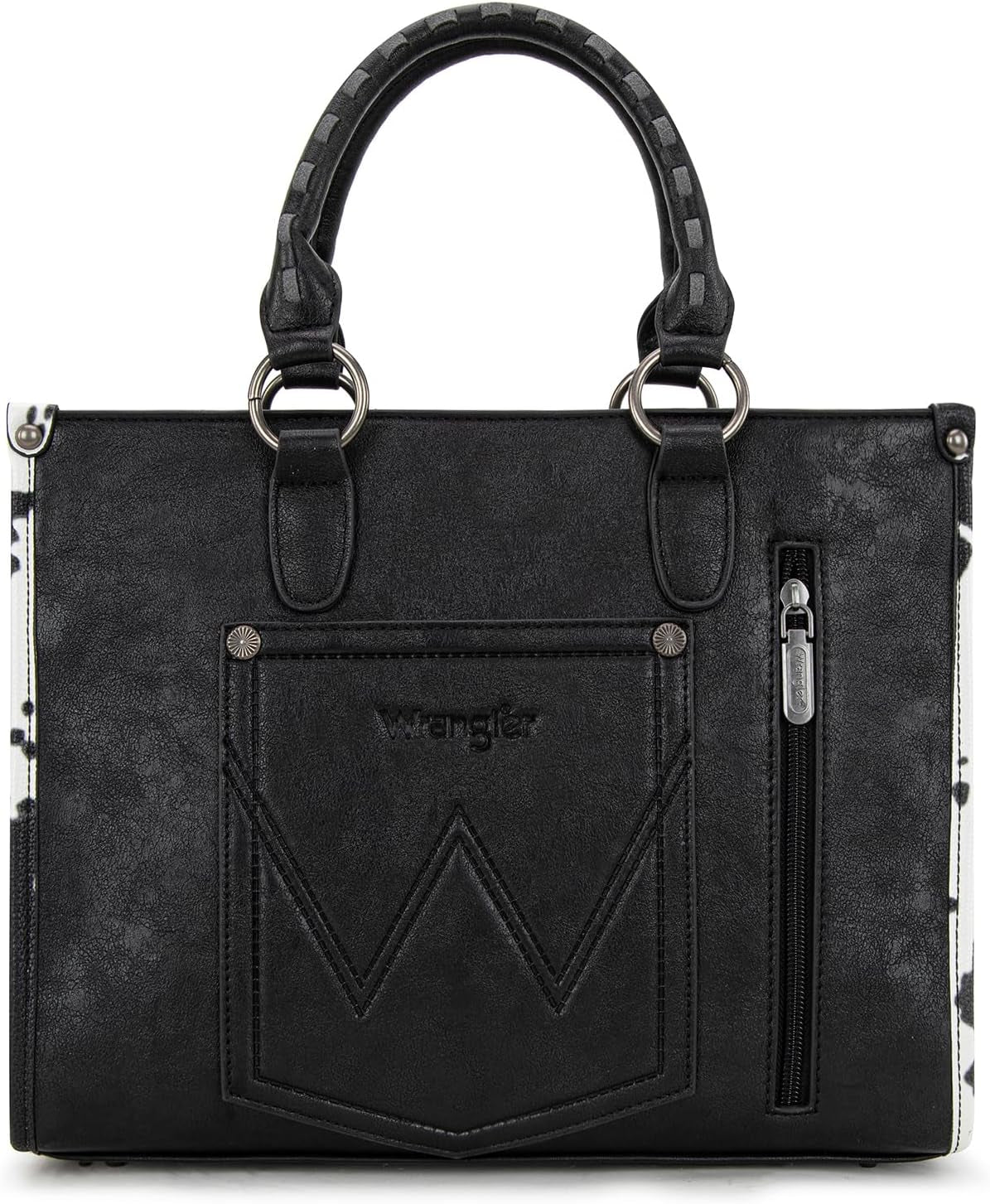 Wrangler Animal Print Tote Bag for Women Western Purse Boho Top Handle Satchel Handbag